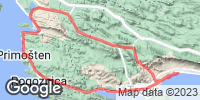 Track GPS Kaštela - Primošten - Rogoznica